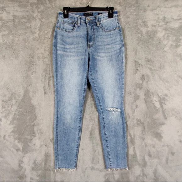 Lucky Brand Denim - Lucky Brand Jeans. Women 4/27. Bridgette Skinny, High Rise, Denim Stretch Pants.